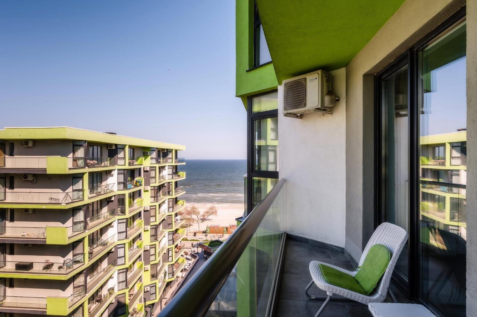 Luxury Suite Alezzi Beach Apartment Piscina Incalzita Sauna Jacuzzi Parking Navodari Dış mekan fotoğraf
